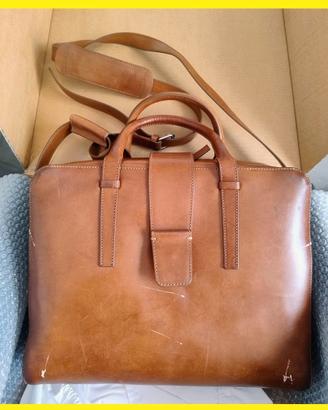 borsa in cuoio pelle Maison Margiela