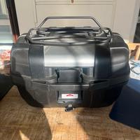 Kappa KGR52 Garda Valigia Monokey, Nero/Argento