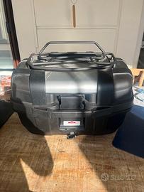 Kappa KGR52 Garda Valigia Monokey, Nero/Argento