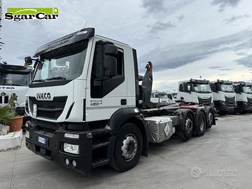 Iveco Stralis 480 Scarrabile 4 assi 8x2 anno 2016