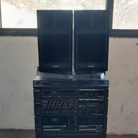 Stereo PHILIPS con giradischi 