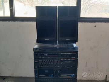 Stereo PHILIPS con giradischi 