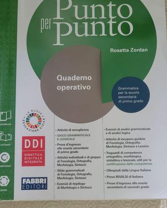 Punto per punto - Quaderno operativo Grammatica