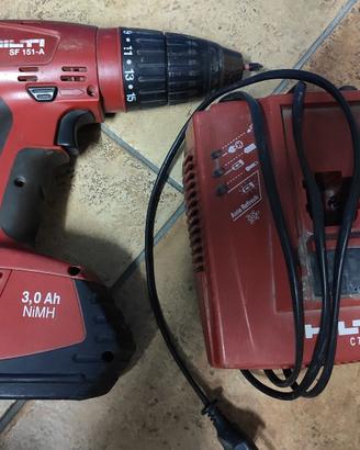 Hilti SF-151-A  + caricabatterie