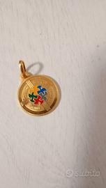 Medaglia  commemorativa Padre Pio Giubileo 2000