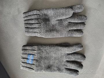 guanti superdry grigi