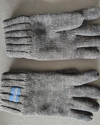 guanti superdry grigi
