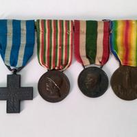 Medaglie militari Prima Guerra Mondiale 