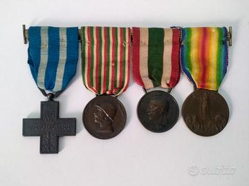 Medaglie militari Prima Guerra Mondiale 