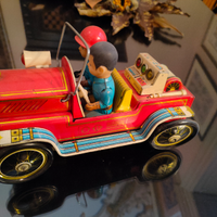 Tin toy giochi latta carro pompieri