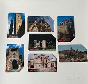 Schede Telefoniche serie linee d’ Italia Telecom