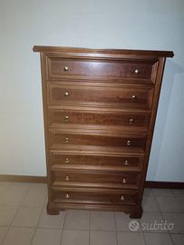 Cassettiera in legno