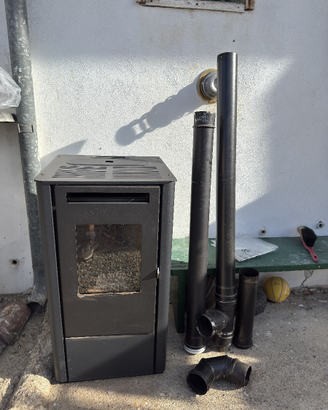 Stufa a pellet punto fuoco Thelma 9 kw