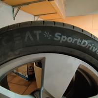 cerchi in lega originale Audi da 17 