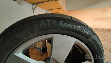 cerchi in lega originale Audi da 17 