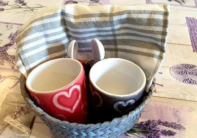 Set tazzine cuore