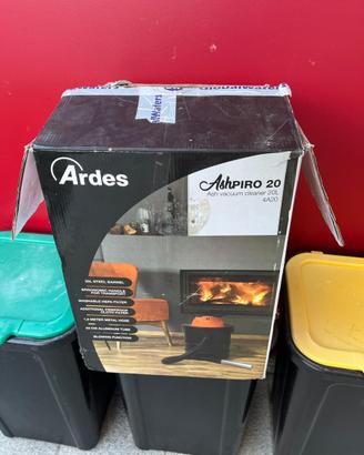 Aspirapolvere per cenere Ardes