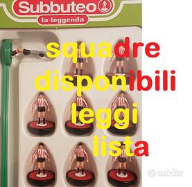 SQUADRE SUBBUTEO CLUB del Mondo LEGGENDA