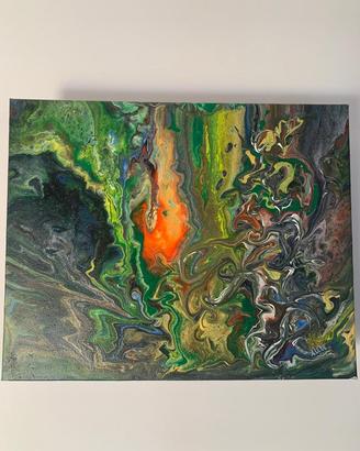 Quadro acrilico su tela