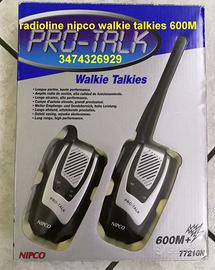 Radioline nipco walkie talkies 600M