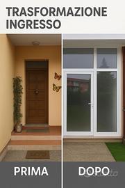 Veranda in pvc