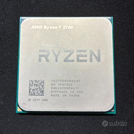 CPU AMD Ryzen 7 2700 non funzionante