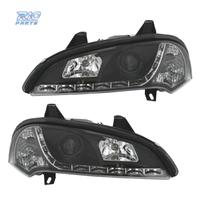 FARI PER OPEL TIGRA 95-03 LUCE DIURNA A LED FONDO 