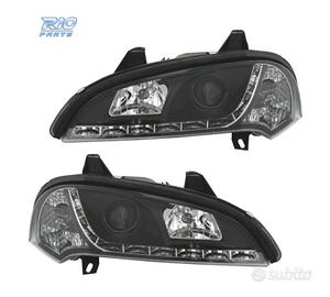 FARI PER OPEL TIGRA 95-03 LUCE DIURNA A LED FONDO 