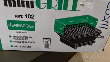 Barbecue a carbonella Mini Grill Ferraboli
