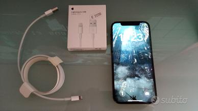 Iphone 12 128 gb + cavetto.