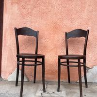Sedie vintage stile Thonet Viennesi