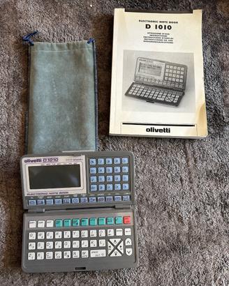Olivetti D1010 Electronic Note Book vintage