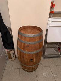 Botti in legno di rovere