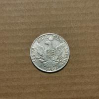 Moneta in argento Sicilia 1796 da 2 Tari gr 2,4