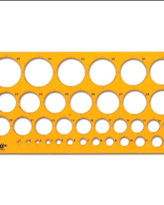 mascherina in plastica rigida per cerchi