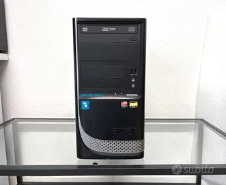 COMPUTER PC ACER AMD AHTLON X2 220 WINDOWS 7 32BIT