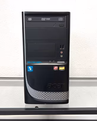 COMPUTER PC ACER AMD AHTLON X2 220 WINDOWS 7 32BIT