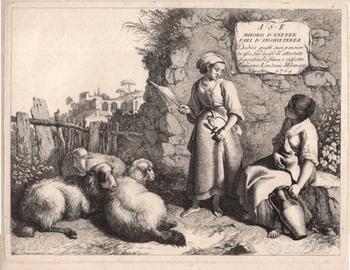 Acquaforte di Francesco Londonio del 1764