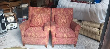 coppia poltrone vintage 