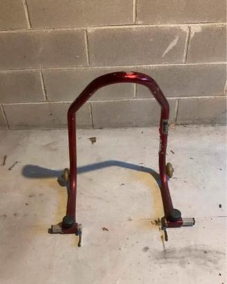 Cavalletto moto posteriore