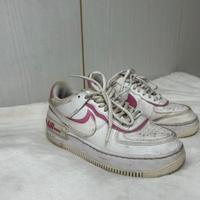 Nike air force 1 rosa e bianche