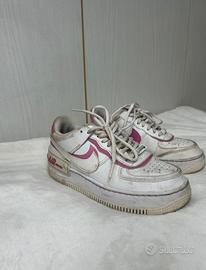 Nike air force 1 rosa e bianche