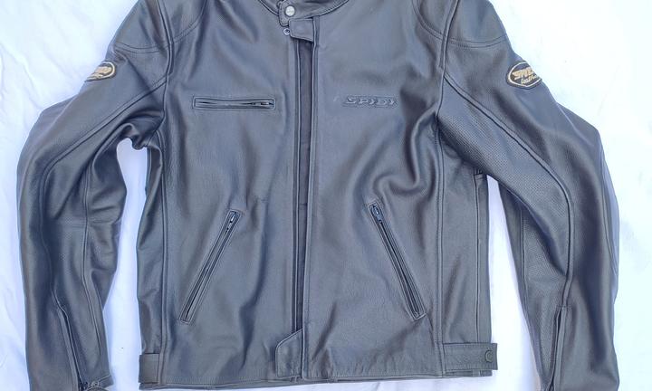 giacca pelle moto Spidi tg. 54