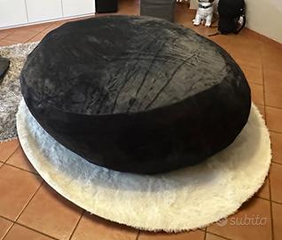 Poltrona a sacco - pouf - cuscinone  rotondo