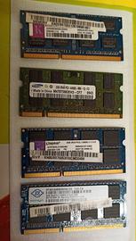 RAM Laptop Kingston / Samsung / Nanya 3 DDR3, DDR2