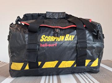Borsone sportivo vintage Scorpion Bay "Heli-Surf"!