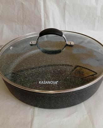 PENDOLA TEGAME CON COPERCHIO in Vetro, Kasanova 