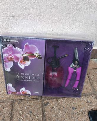 Cofanetto Il mondo delle orchidee 
