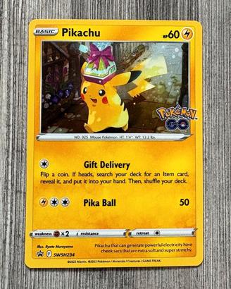 Pikachu Pokémon GO holo