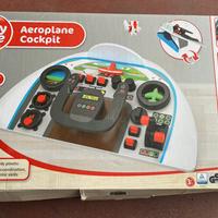 Simulatore di guida aereo in legno